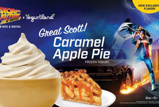 Yogurtland’s New Limited Time Flavor Is Inspired by Back to the Future