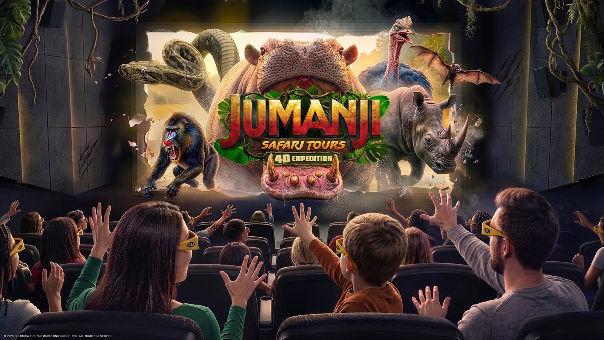 New Jumanji: Safari Tours 4D Expedition Debuts This Summer