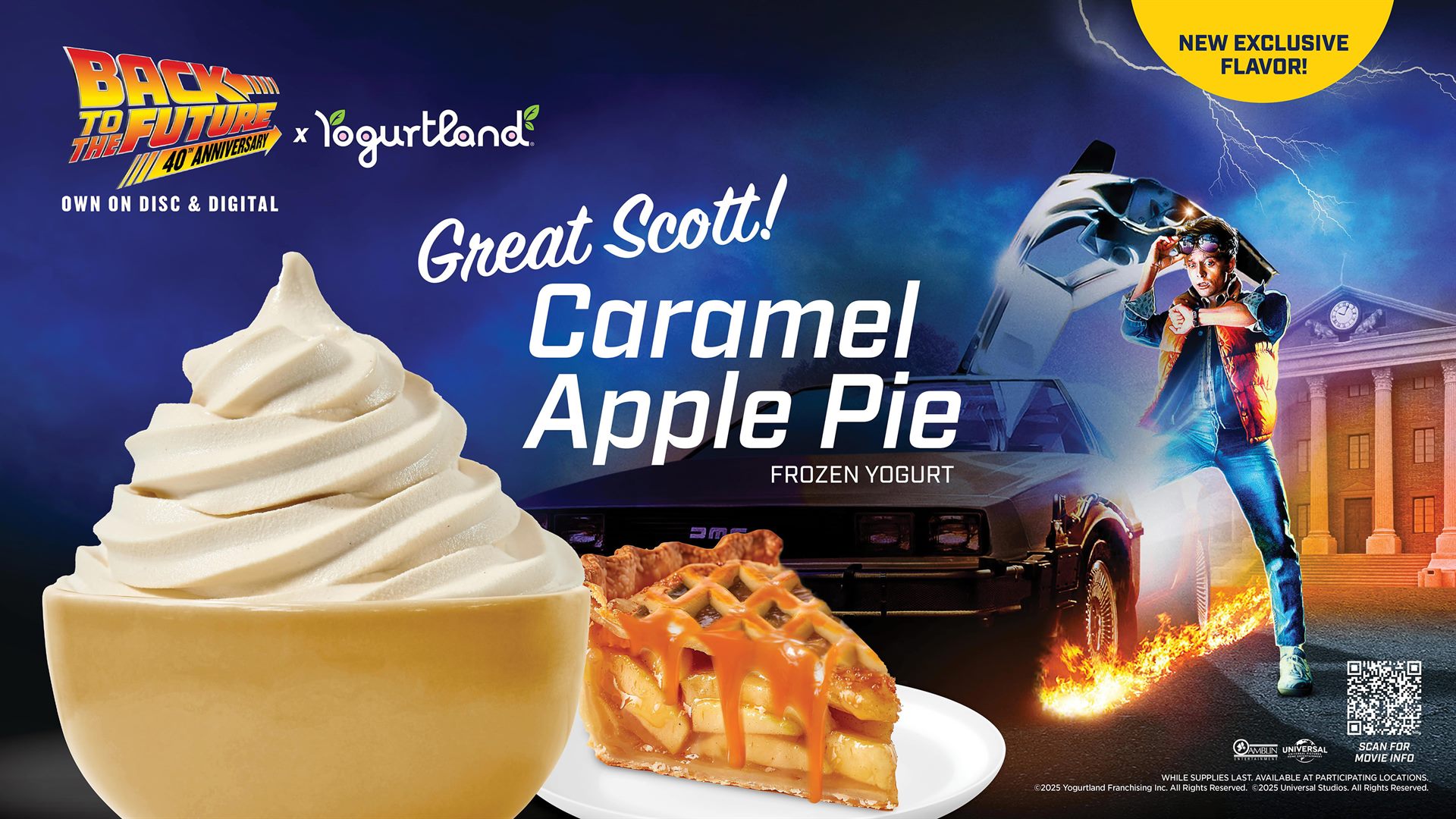 Yogurtland’s New Limited Time Flavor Is Inspired by Back to the Future