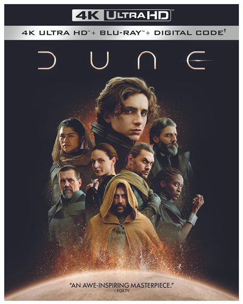 Dune Set for Digital Release in December and Physical Release January 2022