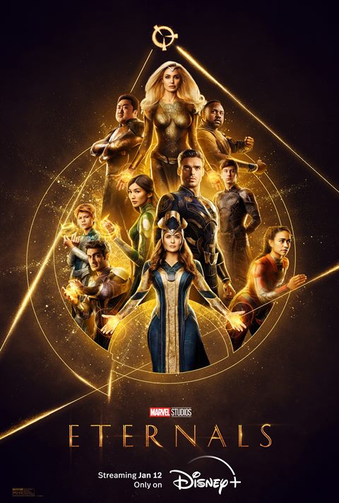 Disney Plus Announces Eternals Streaming Arrival