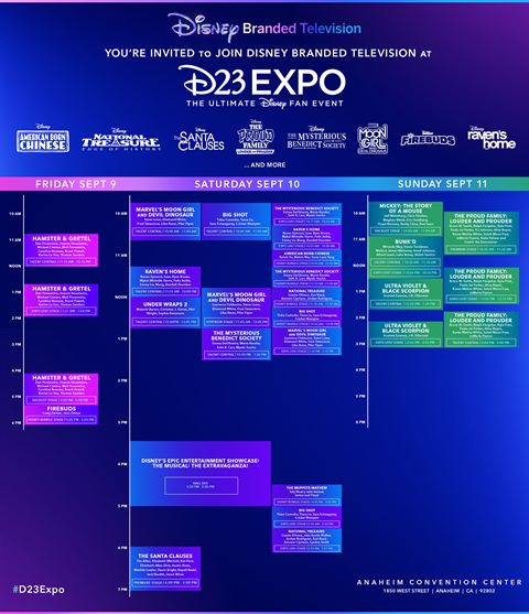 Disney's Epic Entertainment Showcase: The Musical: The Extravaganza! Announced for D23