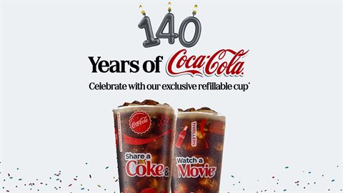 Cinemark and Coca-Cola Launch Exclusive Refillable Cup for Summer Movie Season
