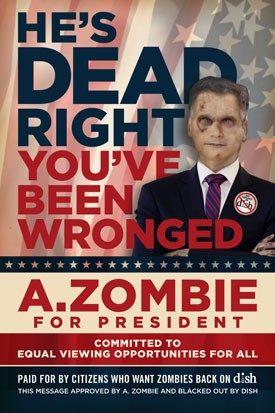 Zombie Enters the 2012 Presidential Race