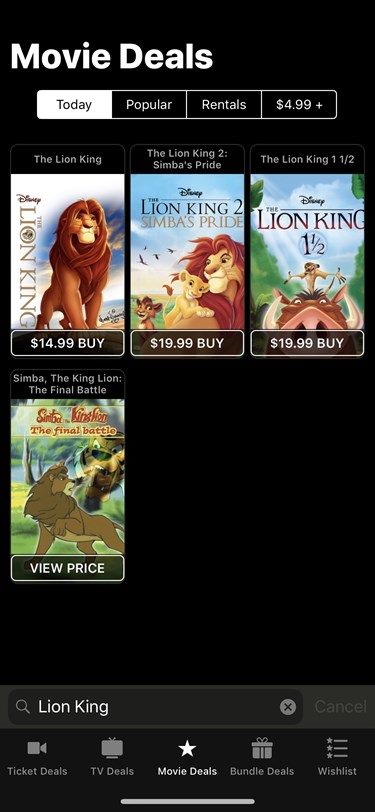 Disney Puts Their Top Selling Catalog on Sale for a Limited Time