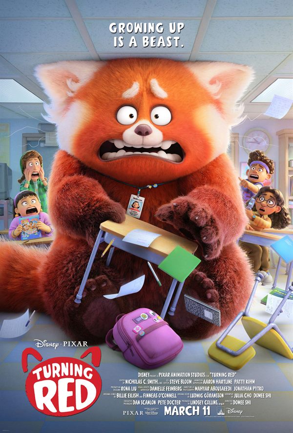 Disney and Pixar's Turning Red to be Released Exclusively on Disney Plus March 11