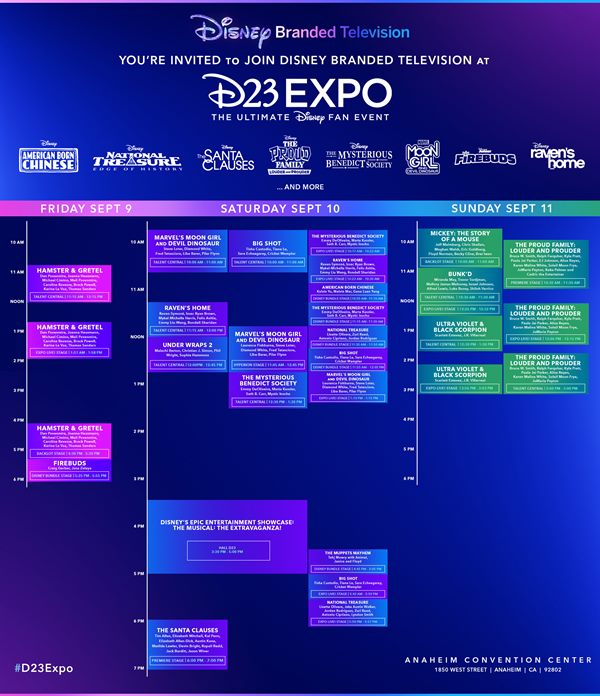 Disney's Epic Entertainment Showcase: The Musical: The Extravaganza! Announced for D23