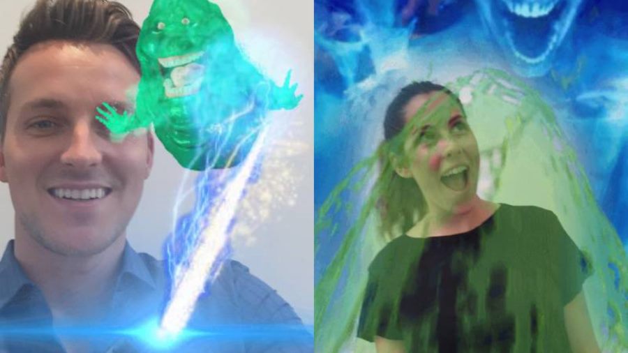 Sony Pictures Ghostbusters Offers First-Ever Front and Rear-Facing Lens on Snapchat