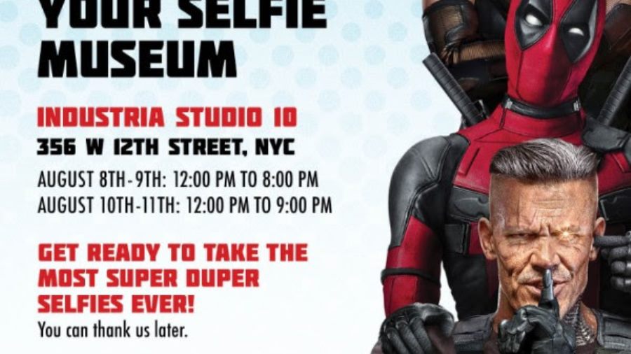 Deadpool and Friends' Believe in Your Selfie Museum Coming to NYC