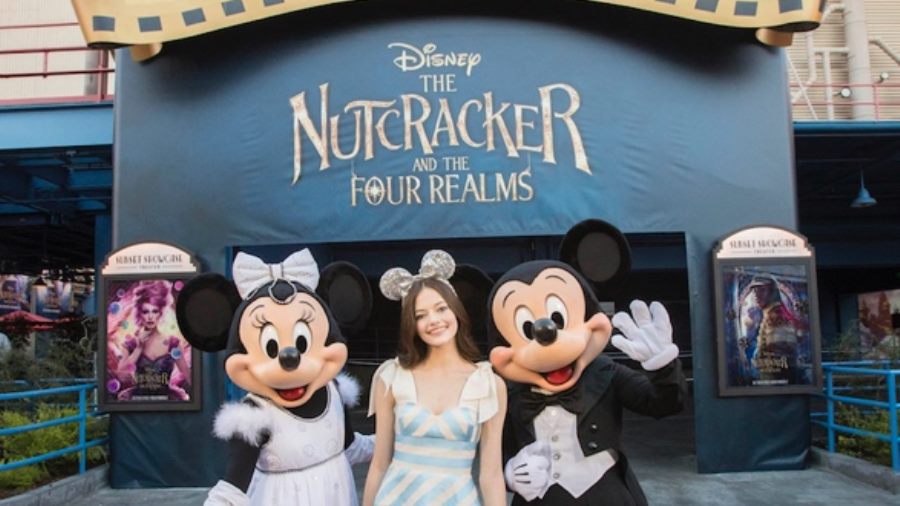 "Nutcracker and the Four Realms" Star Mackenzie Foy Makes Surprise Appearance at Disneyland Resort