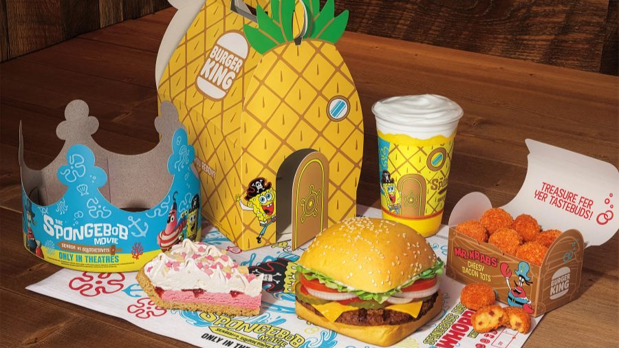 Burger King Adds the Ultimate SpongeBob Menu to Fans' Delight