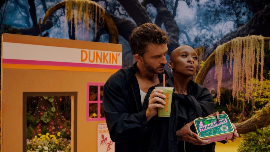 Dunkin, Cynthia Erivo and Jonathan Bailey Reveal a Surprising Wicked: For Good Secret