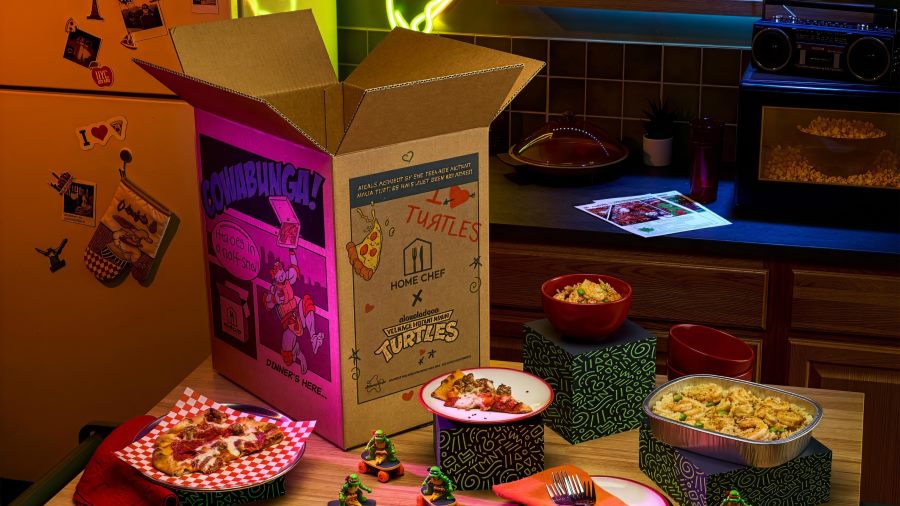 Home Chef Heats Up the New Year with Ninja Turtles-Inspired Meals