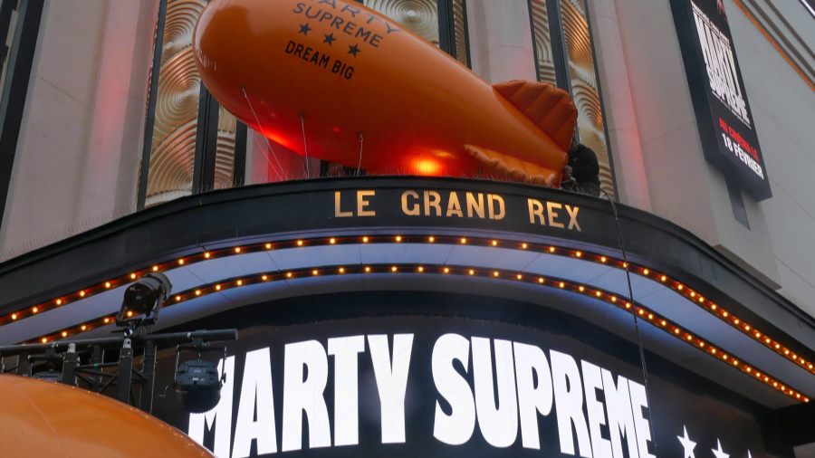 Marty Supreme Paris Premiere at Le Grand Rex Draws Timothée Chalamet and Josh Safdie