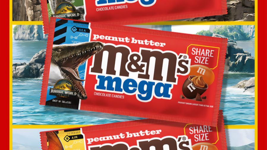 M&M’S Makes a Big Statement with its Jurassic World M&M’s Mega Peanut Butter Packs