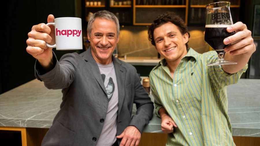Tom Holland and Robert Downey Jr. Brew Friendship with BERO and Happy Collaboration