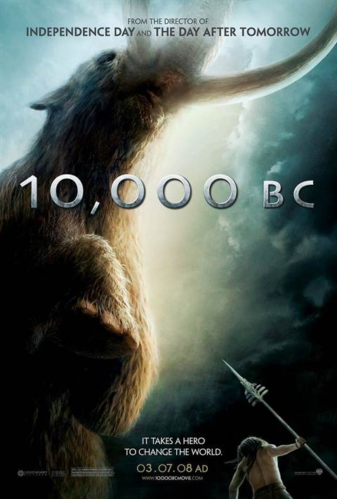 10,000 B.C. movie poster