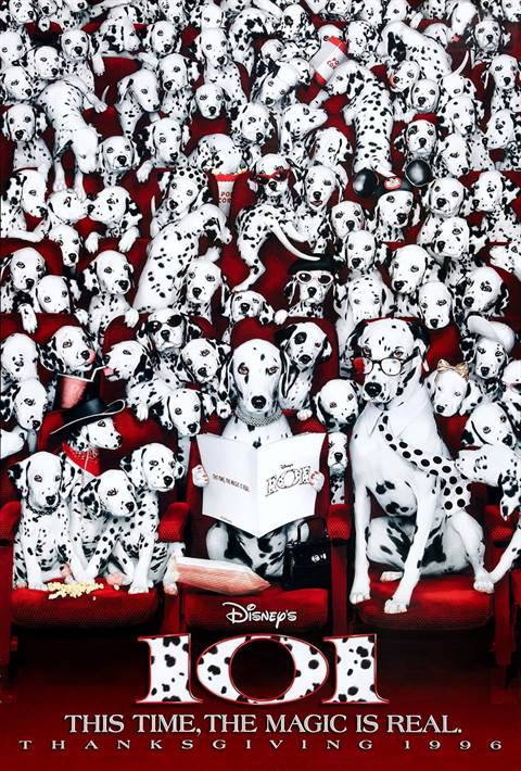 101 Dalmatians movie poster
