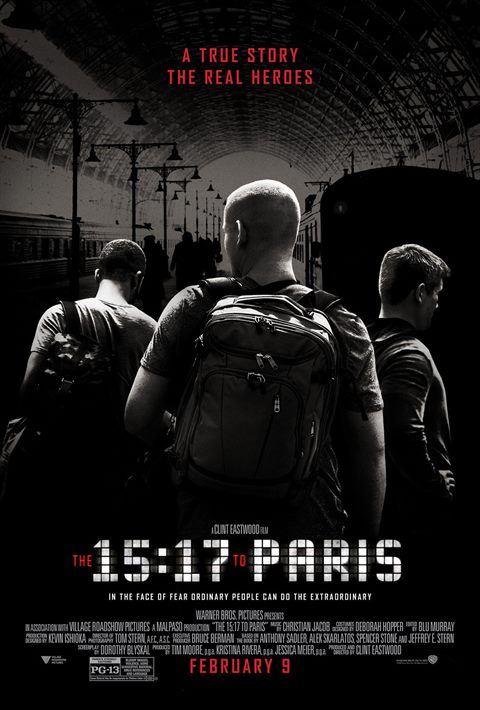 The 15:17 to Paris movie poster