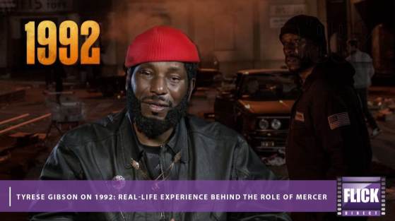 Tyrese Gibson on 1992: Real-Life Experience Behind the Role of Mercer