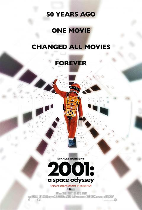 2001: A Space Odyssey movie poster