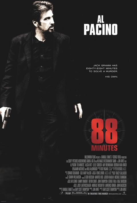 88 Minutes movie poster