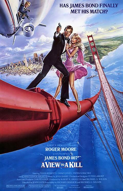 A View to a Kill movie poster