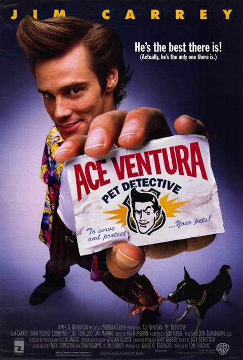 Ace Ventura: Pet Detective movie poster
