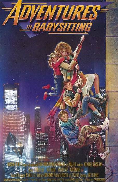 Adventures in Babysitting movie poster