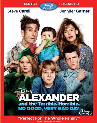 Alexander and the Terrible, Horrible, No Good, Very Bad Day (2014) Blu-ray Review