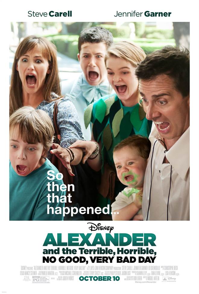 Alexander and the Terrible, Horrible, No Good, Very Bad Day (2014) Review
