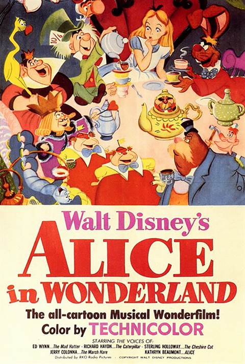 Alice In Wonderland movie poster