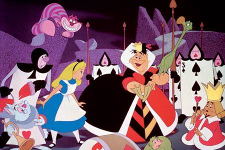 Alice In Wonderland Courtesy of Walt Disney Pictures. All Rights Reserved.