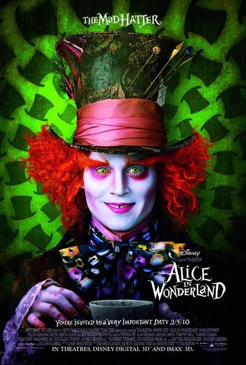 Alice In Wonderland movie poster