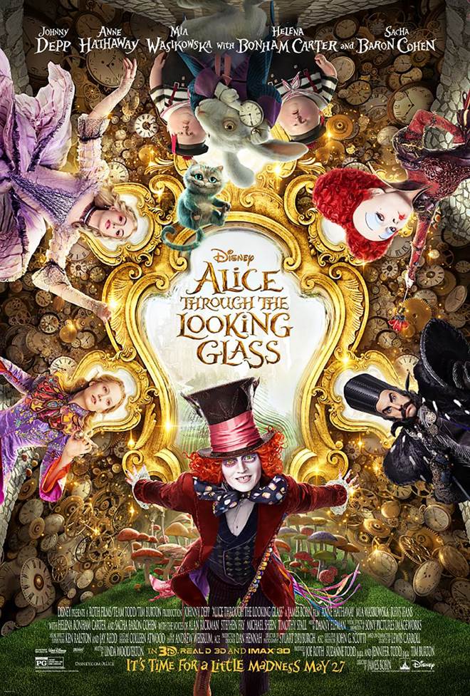 Alice Through the Looking Glass (2016) Review