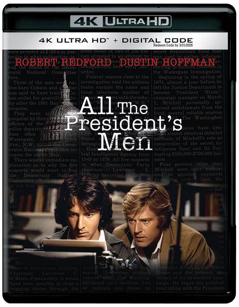 All the President's Men 4K Review
