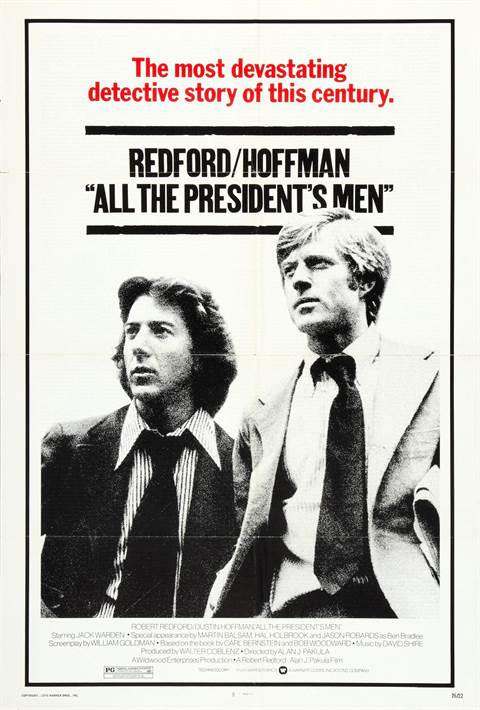 All the President's Men movie poster