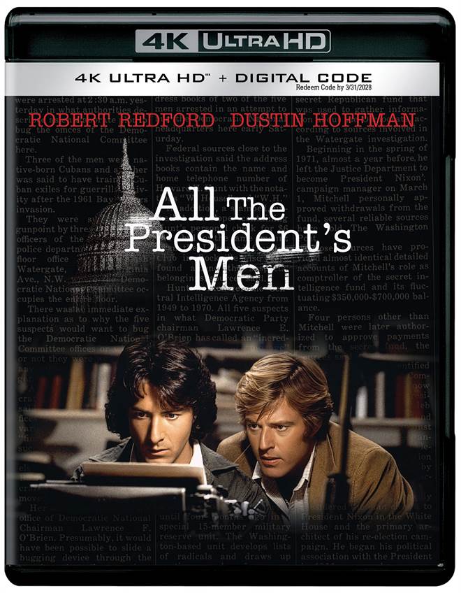 All the President's Men (1976) 4K Review