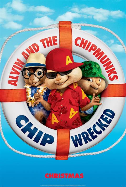 Alvin and the Chipmunks: Chipwrecked movie poster