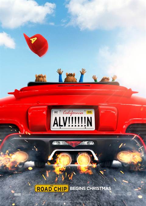 Alvin and the Chipmunks: The Road Chip movie poster