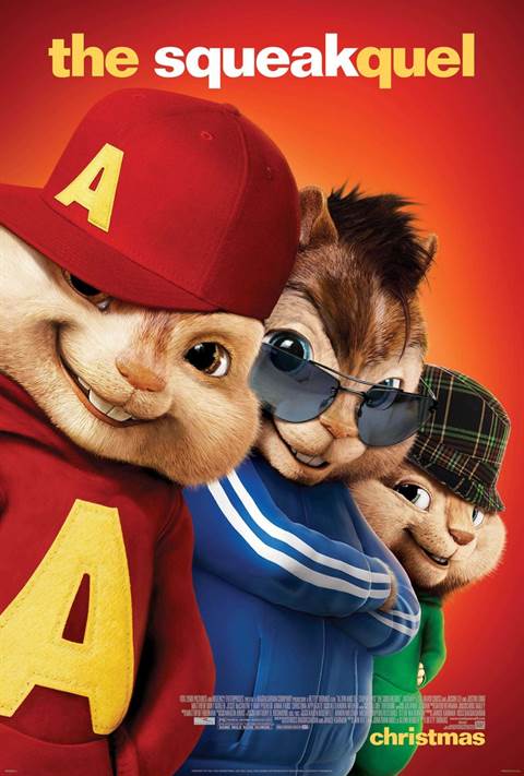 Alvin and the Chipmunks: The Squeakquel movie poster