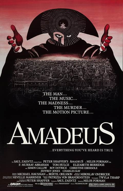 Amadeus movie poster