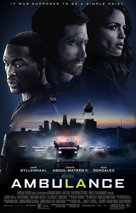 Ambulance movie poster