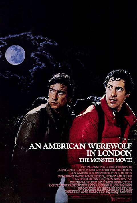 An American Werewolf in London movie poster