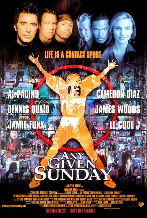 Any Given Sunday movie poster