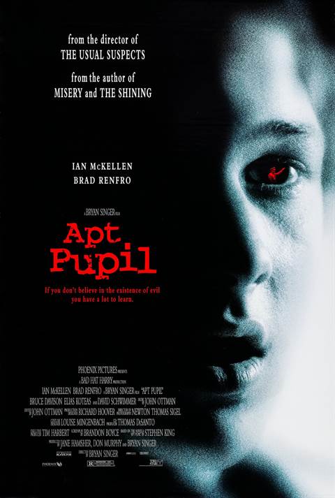 Apt Pupil movie poster