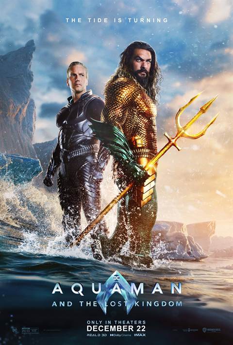 Aquaman and The Lost Kingdom movie poster