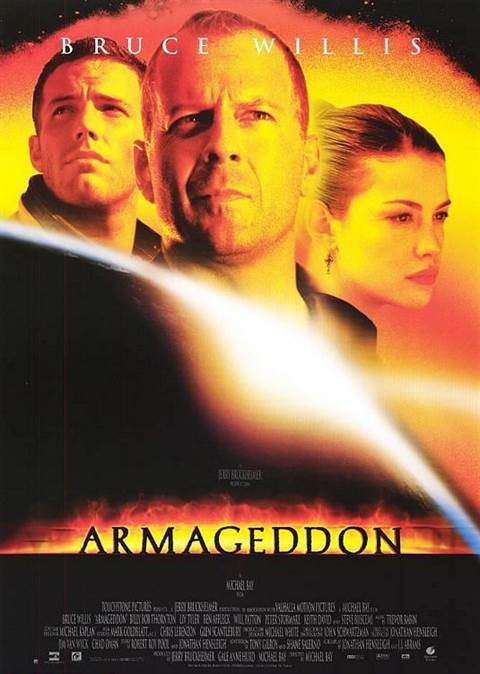 Armageddon movie poster
