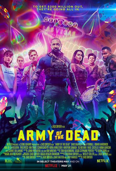 Army of The Dead movie poster