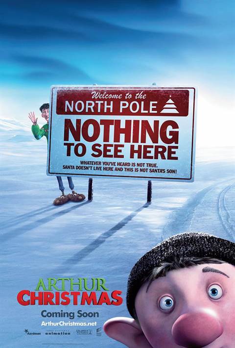 Arthur Christmas movie poster